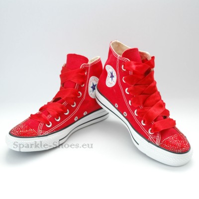 Converse Chuck Taylor All Star M9621 SparkleS red