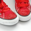 Converse Chuck Taylor All Star M9621 SparkleS red