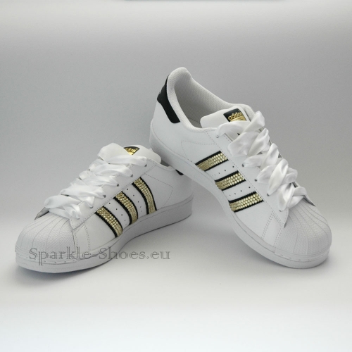 Tênis adidas Superstar Foundation Branco Artwalk